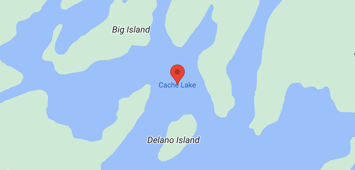 map of 18 CACHE Lake